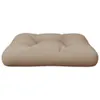 vidaXL Coussin pour palette Taupe 50x50x12 cm Tissu Voir les images du produit 4
