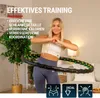 Hop-Sport Hula Hoop Reifen Erwachsene mit 64 Massage Noppen Produktbild-Vorschau 2