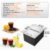 Pojemnik na lód VEVOR 55,23 l, 608 x 457 x 333 mm ze stali Podgląd zdjęcia produktu 7