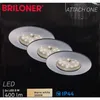Briloner LED Einbauleuchten alu 3er-Set 3xLED-Modul/4,8W Produktbild-Vorschau 7