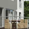 Dolle Brüstungsgeländer zur Bodenmontage Aluminium natur Produktbild-Vorschau 3