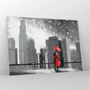 Bilder auf glas - Stadt Haus Straße - 100x70cm - Glasbilder Produktbild-Vorschau 4