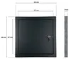ADGO - Revisionsklappe 40x40 Revisionstür, Metall - Produktbild-Vorschau 8