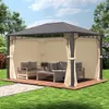 Zahradní altán 3x4 m - Hardtop ocelová střecha - vč. 4 Náhled obrázku produktu 3