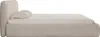 FEDVE Polsterbett Herat aus Bouclé-Stoff 200x200 cm, Beige Produktbild-Vorschau 5