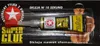 A blister pack containing a tube of Super Glue, with a stylized image of a muscular man on the packaging. Podgląd zdjęcia produktu
