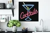 MuchoWow® Poster Eine Illustration eines Neon-Bar-Schildes Produktbild-Vorschau 3