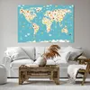 Bild auf Leinwand - Leinwandbild - Geographie Globus Grafik Produktbild-Vorschau 6