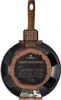 A frying pan with a wooden handle, presented with marketing text and graphics. Voir les images du produit