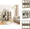 vidaXL Regál Sonoma-dub 97,5x29,5x100 cm materiál na báze Náhľad obrázku produktu 1