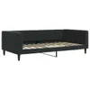 vidaXL Tagesbett Ausziehbar Schwarz 100x200 cm Samt Produktbild-Vorschau 9