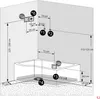 Kombination Badewanne Dusche K55-R01 Duschtempel 100x170 cm Produktbild-Vorschau 6