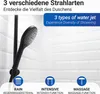 WENKO Duschkopf Regendusche WATERSAVING Ø11cm Rund Schwarz Produktbild-Vorschau 3