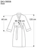 Kimonokleid, Seidig Glänzender Boho Kimono mit Produktbild-Vorschau 5