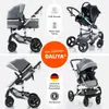 Daliya® BAMBIMO 3in1 Kinderwagen mit i-Size Babyschale, Produktbild-Vorschau 2