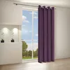 Gerster Ösenschal Uni B = 140 x H =235 cmHalbtransparent We Produktbild-Vorschau 2