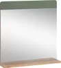 Koupelnové zrcadlo Vicco Izan Zelený/zlatý dub 60 x 62 cm s Náhled obrázku produktu 2