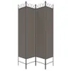 vidaXL 4-częściowy parawan antracytowy 160x200 cm tkanina Podgląd zdjęcia produktu 16