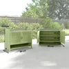 Outsunny Pflanztisch mit Unterschrank aus Holz Produktbild-Vorschau 3