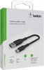 Belkin USB-C/USB-A Kabel    15cm PVC, schwarz        Produktbild-Vorschau 1