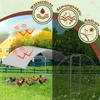 Jayseuw kurník venkovní velký kurník střecha volný výběh Náhled obrázku produktu 5