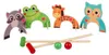 Eddy Toys gioco del croquet animale 8 pezzi Anteprima dell’immagine prodotto 1