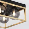 Deckenleuchte ‘Widnes’ 4 x G9 Metall Glas Schwarz / Produktbild-Vorschau 5