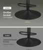 VASAGLE Barhocker 2er Set, höhenverstellbar, drehbar, mit Produktbild-Vorschau 3