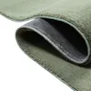 Hochflor-Teppich in tiefem Dunkelgrün – Luxus und Produktbild-Vorschau 4