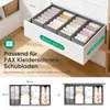 Aufbewahrungsbox Set aus Vliesstoff – faltbarer Schubladen Produktbild-Vorschau 7