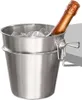 Cheqo nerezový chladicí/ledový kbelík na šampaňské s Náhled obrázku produktu 2