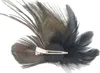 Peacock Hair Clip Decoration Womens Bohemian Pfau Feder Produktbild-Vorschau 3