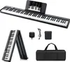 88 Tastatur Keyboard mit Notenständer, Pedal, LCD-Display & Produktbild-Vorschau 1