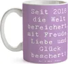 Mr. & Mrs. Panda Tasse Spruch 2018 Geburtstag - Produktbild-Vorschau 3