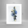 Poster - Poster ohne Rahmen - Abstraktion Geometrisch Berge Produktbild-Vorschau 4