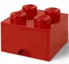 LEGO Brick Drawer (4 Knobs)Bright Red, Produktbild-Vorschau 2