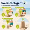 Strandspielzeug mit Überlauf-Trichter, Sandburg-Trichter Produktbild-Vorschau 3