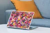 MuchoWow® Laptop Aufkleber Sticker Cover Blumen - Farben - Produktbild-Vorschau 4