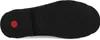 The bottom view of a black boot sole with a red circular accent. Produktbild-Vorschau
