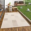 In & Outdoor Teppich Flachgewebe Campus Bunt Mix Karo, Produktbild-Vorschau 2