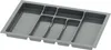Sossai Besteckeinsatz Divio für Schubladen 70cm | 63 x 43 Produktbild-Vorschau 1
