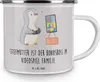 Mr. & Mrs. Panda Pott Stiefmutter Bonusboss - Grau Pastell Produktbild-Vorschau 3