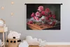 MuchoWow® Wandteppich Wandbehang Rosen - Stilleben - Rosa Produktbild-Vorschau 4