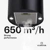 KlarsteinBeretta, okap kuchenny wyspowy, Ø 35 cm, LED, 650 Podgląd zdjęcia produktu 4