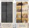 A split image showing a cabinet with handbags before and after the lights are turned on, demonstrating the effect of the lighting. Anteprima dell’immagine prodotto