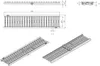 ACO Gussrost 50cm Gusseisen Stegrost Abdeckrost Rinnenrost Produktbild-Vorschau 8