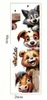 GKA Kinder Türaufkleber Tiere GK107 Wandsticker Produktbild-Vorschau 5