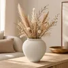 Bavary Sahara Dekovase 22 cm Beige handgefertigt Produktbild-Vorschau 2