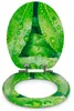 Sanfino® Premium WC Sitz "Fresh Leaves" hochwertiger Produktbild-Vorschau 3