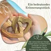 Verbundenes Herz aus Olivenholz – Symbol der Liebe und Produktbild-Vorschau 4